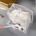 thumbnail image 4 of Caja de almacenamiento de bolas de hisopo Bewildely acrílica transparente, 4 of 6