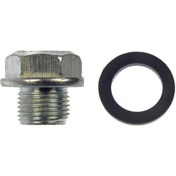 Dorman 090-039 Engine Oil Drain Plug for Specific Nissan Models, Silver (Pack of 5)