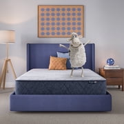 Serta 12" Queen Mattress, Five Star Mattress Firm, Innerspring Adult Sertapedic, Hybrid, Mattress in a Box, Queen Size Mattress