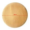 thumbnail image 3 of Round Winter Plush Throw Pillow , Camel, 40cm (16 inch) Camel - 40cm (16 inch), 3 of 4
