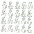 thumbnail image 1 of Heiheiup Paper Clips For Kids Animal Shaped Paperclip Fun Paper Clips Assorted Colors Paperclip Coated Paper Clips Bookmark Clips Office Supplies For Document Organizing 20 Counts, 1 of 7