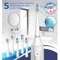 thumbnail image 4 of Cepillo de dientes eléctrico NetGen Sonic con 5 cabezales de repuesto, 4 of 9