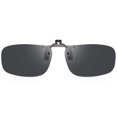 thumbnail image 1 of Gafas de Sol Clip On CAXMAN con Lentes Polarizadas Gris 57 mm x 36 mm, 1 of 6