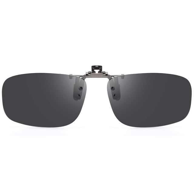 Gafas de Sol Clip On CAXMAN con Lentes Polarizadas Gris 57 mm x 36 mm