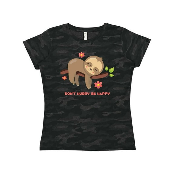 Inktastic Don't Hurry Sloth Women's T-Shirt