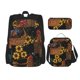 thumbnail image 1 of Easygdp Embroidery Chicken Rooster Mochila para Niños y Niñas con Set de Caja de Almuerzo y Estuche para Lápices 3 en 1, Mochila Escolar Estampada para Adolescentes, 1 of 7