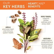 Himalaya HeartCare, Cholesterol & Blood Pressure Supplements for Cardiovascular Wellness and Heart Health, 240 Capsules