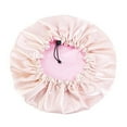 thumbnail image 2 of Cheers.US Hair Bonnet Silky Sleeping Cap Adjustable Satin Cap for Night Sleeping Hair Wrap Reversible Double Layer, 2 of 7