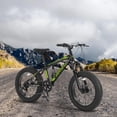 thumbnail image 4 of 20 Inch Mountain Bike for Kids and Teenagers, High Carbon Steel Frame, Disc Brakes, Durable Wide Tires, Front Suspension, 7-Speed, Ideal for Snow and Off-Road Riding, 4 of 10
