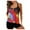 Red, variant on VerPetridure Womens Tankini Swimsuits Two Piece Bathing Suits for Women Tummy Control Floral Print Modest Swimwear with Boyshorts