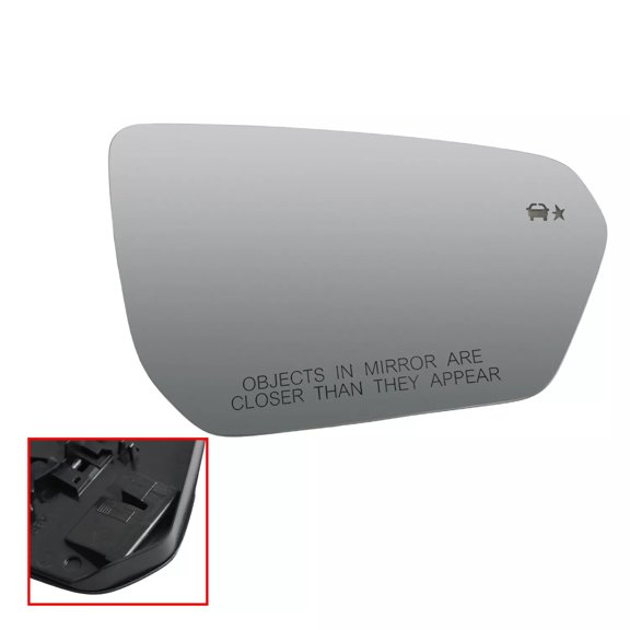 Heat & Blind - Spot - equipped Passenger Mirror Glass For 2018-2024 GMC Terrain