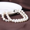 thumbnail image 2 of Aoxiang 8mm perla Artificial blanco/rosa/púrpura Plata de Ley 925 collar de cadena de 16-20 pulgadas joyería de boda de compromiso para mujer, 2 of 2