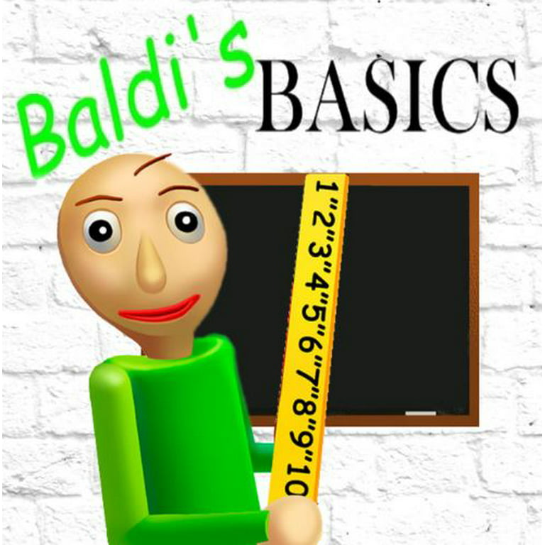 Buy Baldis Basics 5 Action Figure (Angry Baldi), Multicolour Online at Low  Prices in USA 