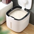 thumbnail image 3 of 5/10KG Kitchen for Nano Bucket -proof Moisture-proof Sealed Rice Bucket Grain Pet Food Storage Container Rice Cylinder Box, 3 of 12