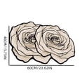 thumbnail image 3 of YingYouFu Diatomite Bath Mat, Quick Dry Water Absorbent Non-Slip Decorative Floor Pad Bathroom Rug, Floor Mat for Bathroom, Vanity, Bedroom, Indoor Multipurpose Floor Cover, 3 of 6