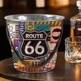 thumbnail image 4 of Iron Ice Bucket, Retro Beer Beverage Ice Bucket, Champagne Ice Bucket, Round Ice Bucket Wine Bucket for Home Bars, Pubs, Clubs, Restaurants, BBQs and Picnics, 4 of 7