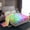 Colorful 139, variant on jejeloiu Colorful Sparkle Galaxy Full Size Sheets,Rainbow Sequin Print Bed Sheets,Multicolor Ombre Sheet Sets For Child,Ultra Soft Room Decor,4-Piece