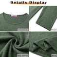 thumbnail image 5 of MOSHU 3 Pack T Shirts for Women Crew Neck Plus Size Women Shirts Long Sleeve Tees Casual Basic Fall Tops, 5 of 9