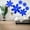 Blue, variant on 6-Pack 3D Acrylic Flower Mirror Decals - Removable Wall Stickers for DIY Home Decor in Living Room, Bedroom, and Peel & Stick Mural