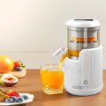 thumbnail image 1 of Feltree Electric Masticating Juicer with 360° Motor, USB Rechargeable Citrus Press for Lemon, Orange, and Fruits, Leakproof Spout & Easy Cleaning, 1 of 8