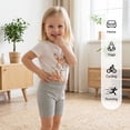 thumbnail image 5 of Resinta 8 Pack Baby Toddler Girls Cotton Bike Shorts Kids Safety Under Dress Dance Shorts, 5 of 10