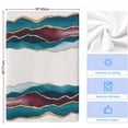 thumbnail image 6 of Dish Towels, Gold Teal Wine Red Absorbent Kitchen Towels 1 PC, Abstract Watercolor Coastal Art Microfiber Hand Towels Dish Cloths Tea Towels for Home&nbsp; Bathroom,18X28-Inch,, 6 of 6