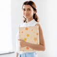 thumbnail image 5 of Haosy Hardcover 3 Ring Binder 1.5 Inch Ring Decorative Binder Organizer for Home School Office, Light Orange Star, 5 of 10