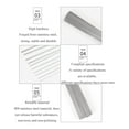 thumbnail image 3 of Gamvdout 50CM Stainless Steel Spring Wire Hard Wire Full Hard Wire Straight Wire 0.4-2.0Mm Spring Steel Wire, 20PCS Straight Steeless Wire Assortment Kit, 3 of 7