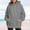 *Gray, variant on CENGNIAN No Boundaries Women's Oversized Drawstring Hoodie,Lightweight Windproof Pullover For Women,Ladies Athletic Workout Sweatshirt with Kangaroo Pocket,Green,Size S