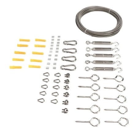 Light Hanging Kit, 304 Stainless Steel Eye Shape Screw Hook Turnbuckle ...