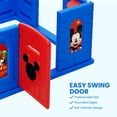 thumbnail image 6 of Mickey Mouse Deluxe Playhouse with Canopy by Delta Children – Ages 2+ - Shaded Outdoor Playhouse for Kids with Water Tables, Interactive Features, Room for Multiple Toddlers to Play, 6 of 7