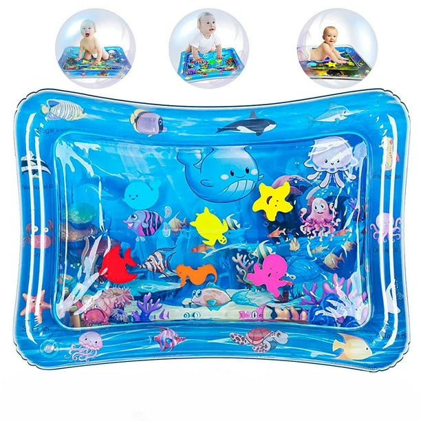 Water Mat Baby Water Play Mat BPA Free Baby Toys 3 6 9 Months