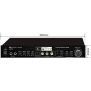 Karaoke Digital Mixer with 1 Wired Microphone - KM-300