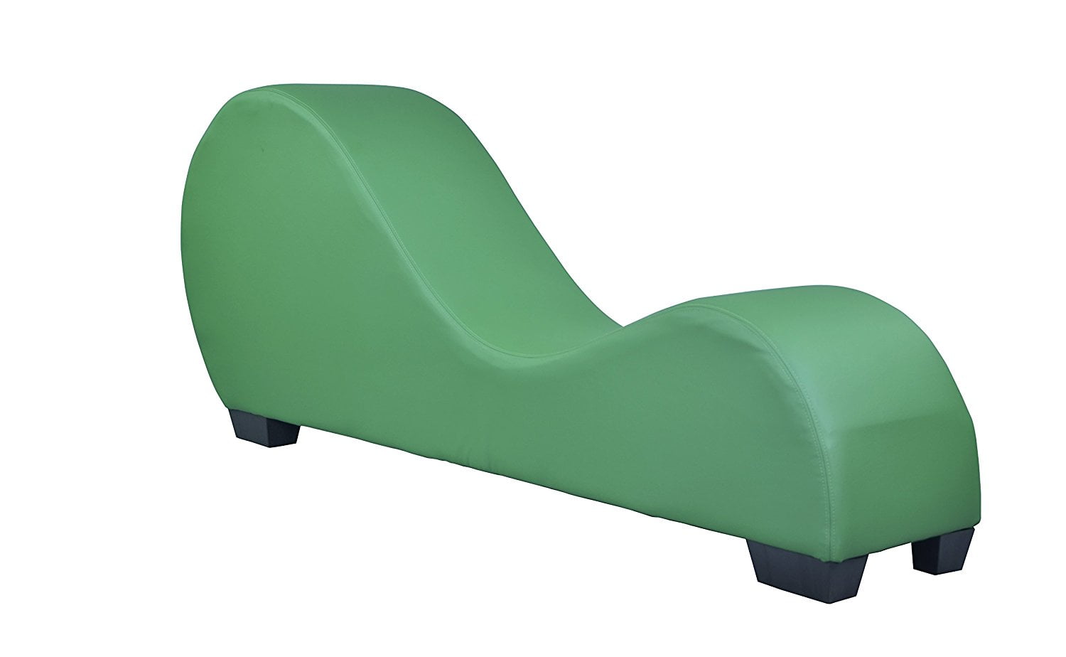 New Green Leather Yoga Chair Stretch Sofa Relax Sex Chair Love
