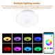 thumbnail image 2 of Toystoory Luz colgante LED Música RGB Luz de techo con control remoto para sala de estar Louge Dormitorio Iluminación y accesorios Toystoory HA013739-00, 2 of 6