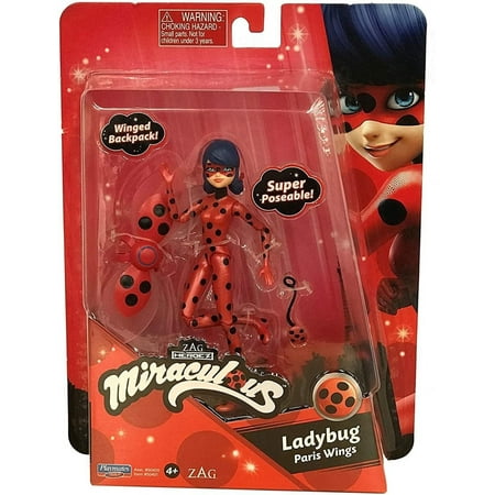 Miraculous Ladybug 5 Inch Paris Wings Doll Figure Zagtoons