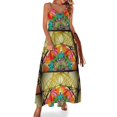 thumbnail image 1 of Vestido sin mangas de semicírculo brillante, mono de verano para mujer, vestidos para mujer 2024, vestido largo para mujer, 1 of 7