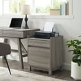thumbnail image 3 of Linon Tracey MDF Filing Cabinet with 2 Drawers, Gray, 3 of 16