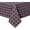 Coffee Checkered, variant on Checkered Vinyl Rectangle Tablecloth - 60 x 120 Inch - 100% Waterproof Oil Proof Spill Proof PVC Table Cloth, Wipe Clean Table Cover for Dining Table, Buffet Parties and Camping, Blue and White