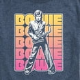 thumbnail image 3 of David Bowie - Bowie Stacked - Men's Short Sleeve Graphic T-Shirt, 3 of 5