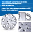 thumbnail image 5 of 13" Set of 4 Wheel Covers Snap on Hubcaps Full Hub Caps Fit R13 Tire & Steel Rim (4 Pack), 5 of 9