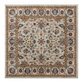 thumbnail image 3 of Unique Loom Medina Collection Area Rug - Hijaz (7' 10" Square Cloud Gray/Blue), 3 of 7