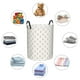 thumbnail image 4 of Fotbe Anchors Cesto de Ropa con Asas, Cesto Impermeable de Gran Capacidad, Bolsa de Lavado para Dormitorio, Cesto de Ropa con Ruedas y Asas-Medium, 4 of 6