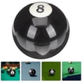 thumbnail image 1 of HOOWIFFY Boule de Queue Résistante à l'Usure Boules de Table de Billard Noir 1ensemble, 1 of 8