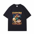 thumbnail image 4 of Camisetas con estampado de Eminem LiL Peep Asap Rock para hombre, ropa de calle de Hip Hop, camisetas informales de manga corta para hombre, camisetas Unisex con cuello redondo, 4 of 4