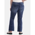 thumbnail image 3 of No Boundaries Pull-On Bootcut Jeans, 32” Inseam, Women's and Women's Plus XXS-5X, 3 of 5