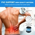 thumbnail image 3 of Atercel Waist Trainer Lumbar Support Belt with 4 PVC Supports & Adjustable Fit（Blue M), 3 of 7