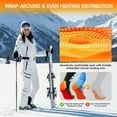 thumbnail image 3 of Lobmouse Heated Socks for Men Women with APP Control, 8500mAh Rechargeable Electric Socks,Foot Warmer Socks 4 Heating Settings for Men Women,Outdoor Hunting Skiing Cycling Camping Hiking, 3 of 8