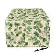 thumbnail image 2 of TSOVTHRID Eucalyptus Leaves Print Toaster Dust Cover for 2 Slice Fingerprint Protector for Bread Maker Oven Washable Kitchen Small Appliance Covers, 2 of 8