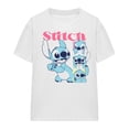 thumbnail image 1 of Lilo & Stitch T-Shirt Classique 100 Baisers pour Femmes, 1 of 6